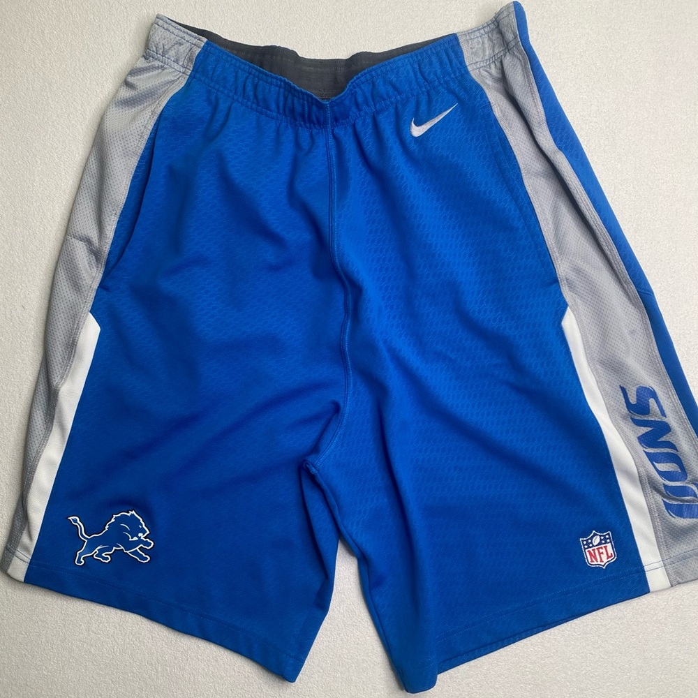 Detroit Lions Men’s Dri-FIT Shorts by Nike Size (XL) Like NEW - Picture 15 of 15